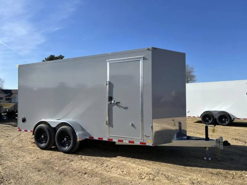 2026 CellTech 7 x 16 All Steel HD Enclosed Trailer with Rear Roll Up Door