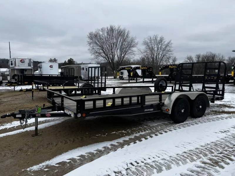2020 PJ Trailers 18' Tandem Axle Utility Trailer