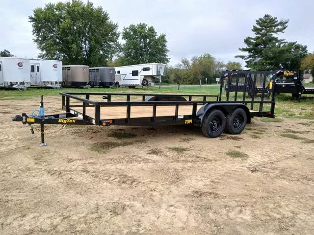 2026 Big Tex Trailers 70PI 18' Tandem Axle Utility Trailer