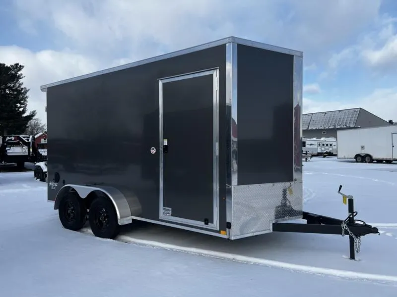 2026 Pace American 7 x 14 Outback Deluxe Enclosed Trailer with Rear Double Doors