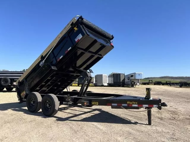 2026 Big Tex 14XD 14' Low Pro Heavy Duty Dump Trailer