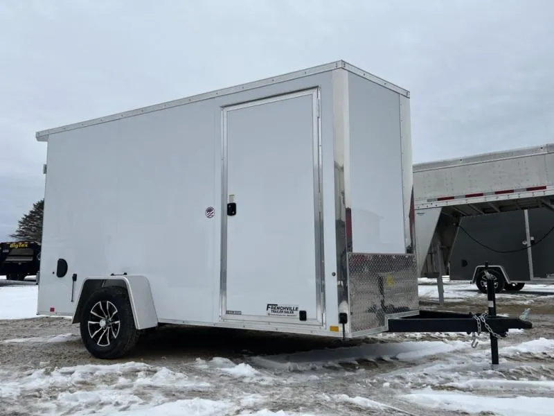 2026 Pace American 6 x 12 Outback Deluxe Single Axle Enclosed Trailer with Double Rear Doors