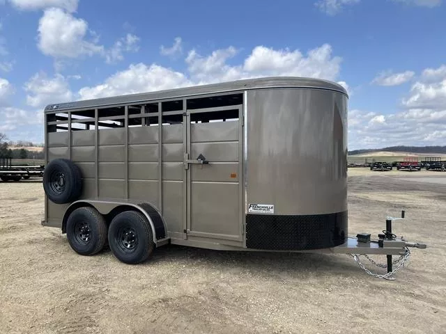 2026 S&S Manufacturing 6' x 16' Livestock Trailer 