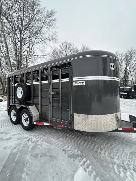 2021 CornPro 6.5 x 16 Livestock Trailer
