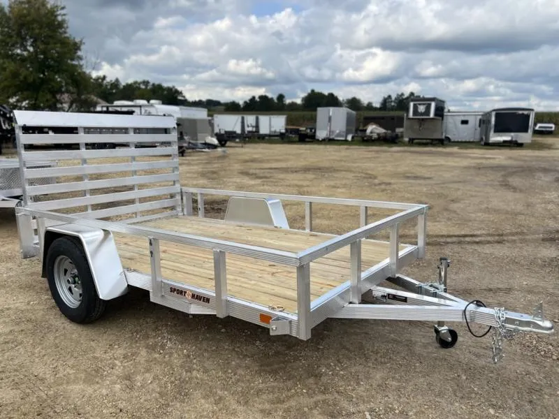 2026 Sport Haven 6 x 10 Aluminum Utility Trailer