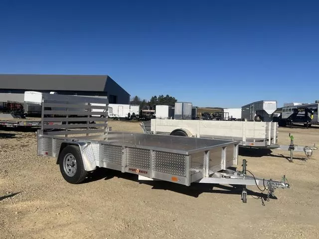 2022 Sport Haven 6 x 12 Utility Trailer with Solid Sides