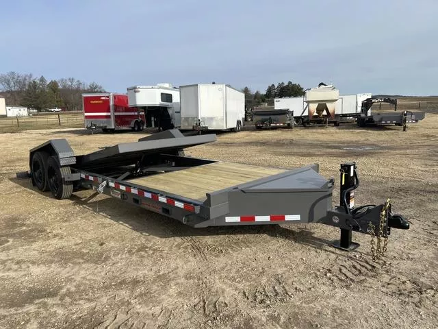 2026 Midsota TB22 22' Tilt Bed Equipment Trailer 