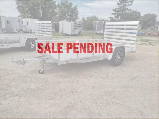 2026 Sport Haven 6 x 12 All Aluminum Utility Trailer