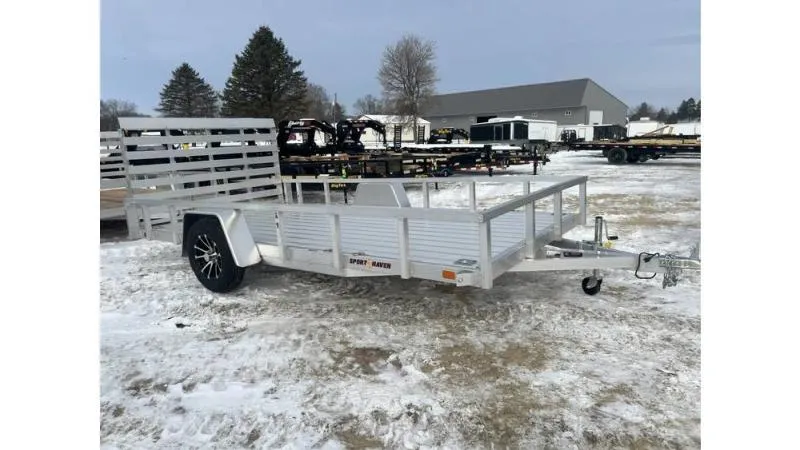 2026 Sport Haven 7 x 14 All Aluminum Utility Trailer