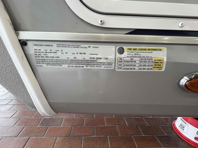 new Travel Trailers Northwood Manufacturing Arctic Fox North Fork for sale, in Springfield, MO Thumbnail 5