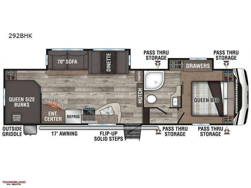 Used 2021 KZ Sportsmen 292BHK Used 2021 KZ Sportsmen 292BHK