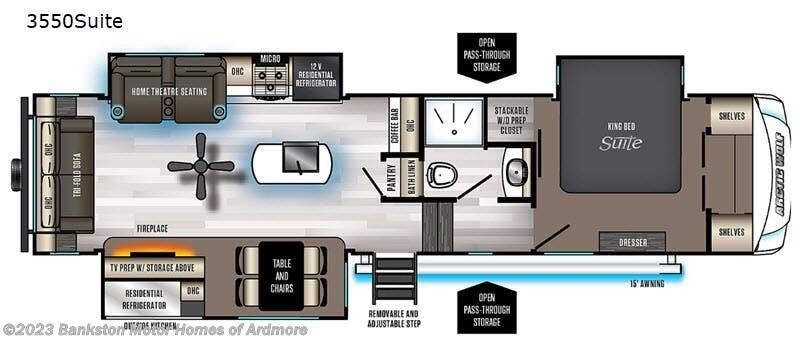 used Fifth Wheel Trailers Forest River Cherokee Arctic Wolf for sale, in Springfield, MO Thumbnail 2
