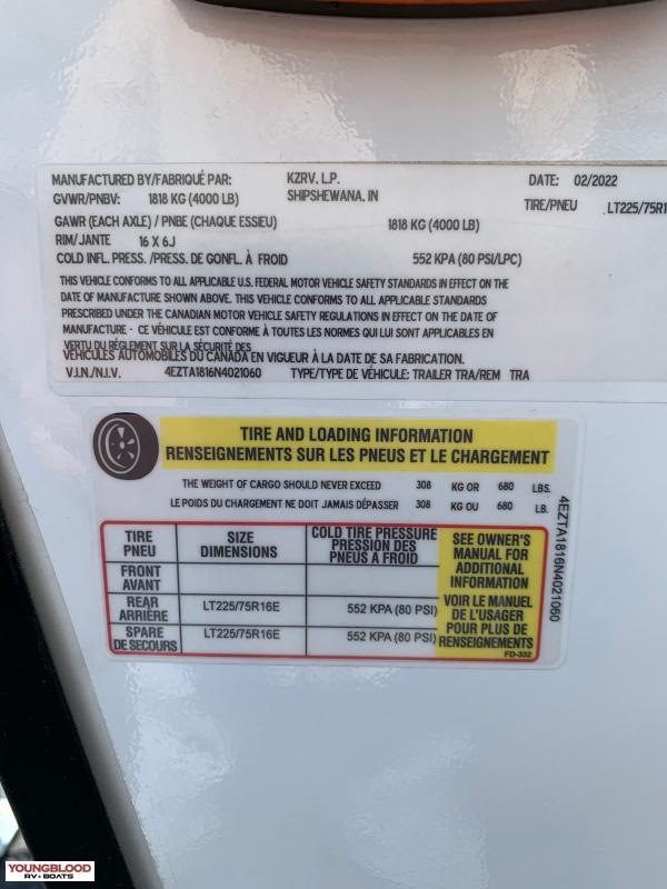 2022 K-Z RV E17 Hatch Travel Trailer 2022 K-Z RV E17 Hatch Travel Trailer