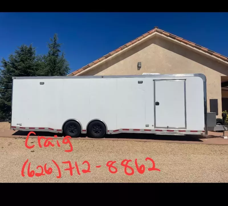 AC enclosed trailer for sale