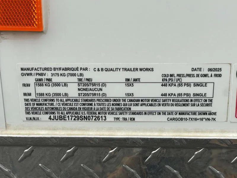 new Cargo (Enclosed) Trailers C&B Trailers  for sale, in Walla Walla, WA Thumbnail 23