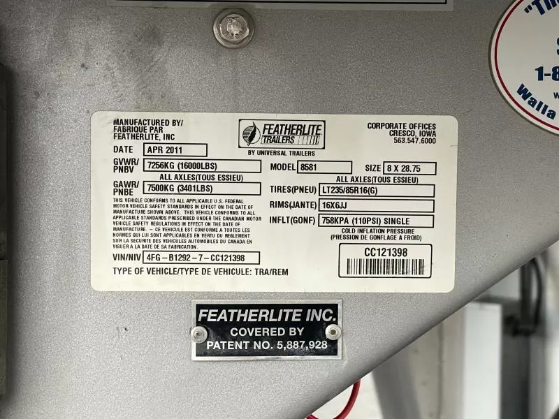 used Horse Trailers Featherlite  for sale, in Walla Walla, WA Thumbnail 47