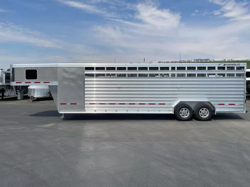 new Stock / Stock Combo Trailers Featherlite  for sale, in Walla Walla, WA Thumbnail 7