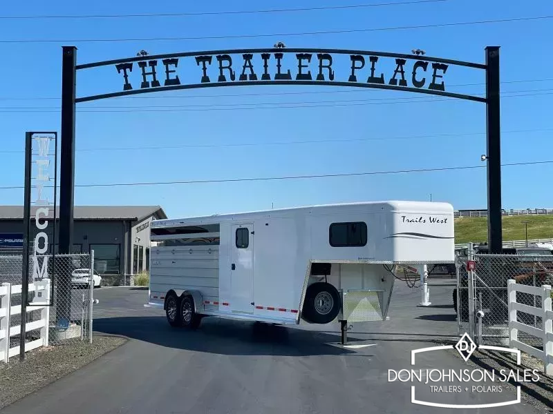 2026 Trails West Santa Fe 24' Super Tack Stock Combo GN 1756491657