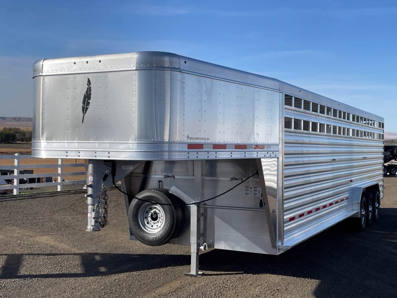 new Stock / Stock Combo Trailers Featherlite  for sale, in Walla Walla, WA Thumbnail 3