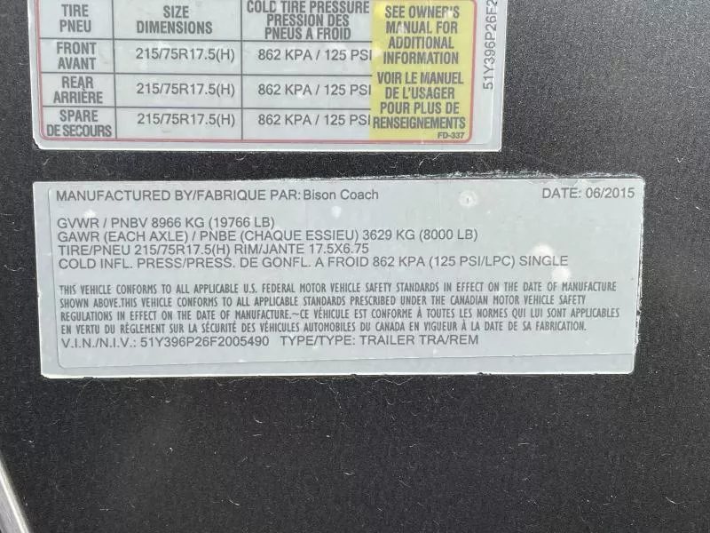 used Stock / Stock Combo Trailers Bison Trailers  for sale, in Walla Walla, WA Thumbnail 51