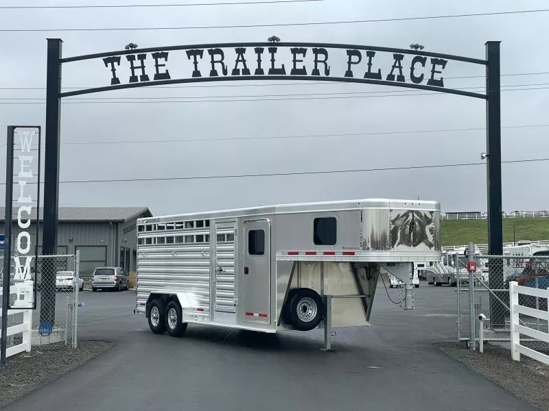 2026 Featherlite 8413 20' Stock Combo GN Horse Trailer