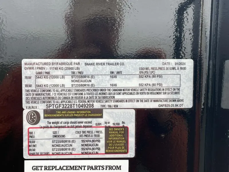 new Equipment / Flatbed Trailers Snake River  for sale, in Walla Walla, WA Thumbnail 15