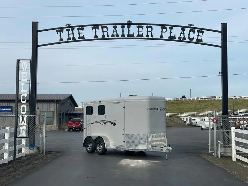 2026 Trails West Adventure MX II 2H BP Horse Trailer