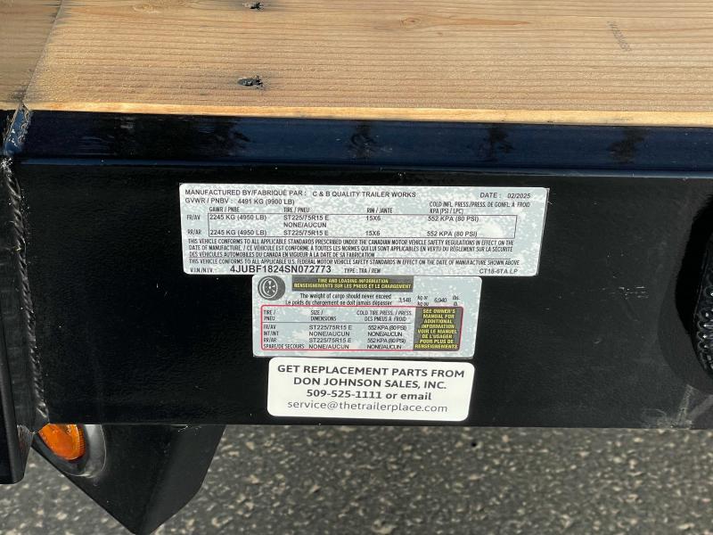 new Equipment / Flatbed Trailers C&B Trailers  for sale, in Walla Walla, WA Thumbnail 25