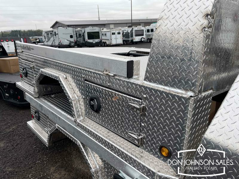 Bradford Built Aluminum 4-Box Utility 84x103-WF, 57-58" C/A Bed Truck Bed 1718919211