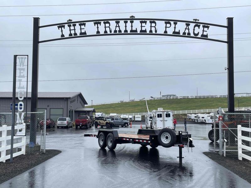 Snake River 3/4 Split Tilt 20'-14K Trailer BP