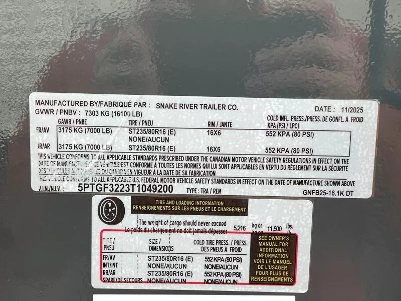 new Equipment / Flatbed Trailers Snake River  for sale, in Walla Walla, WA Thumbnail 16