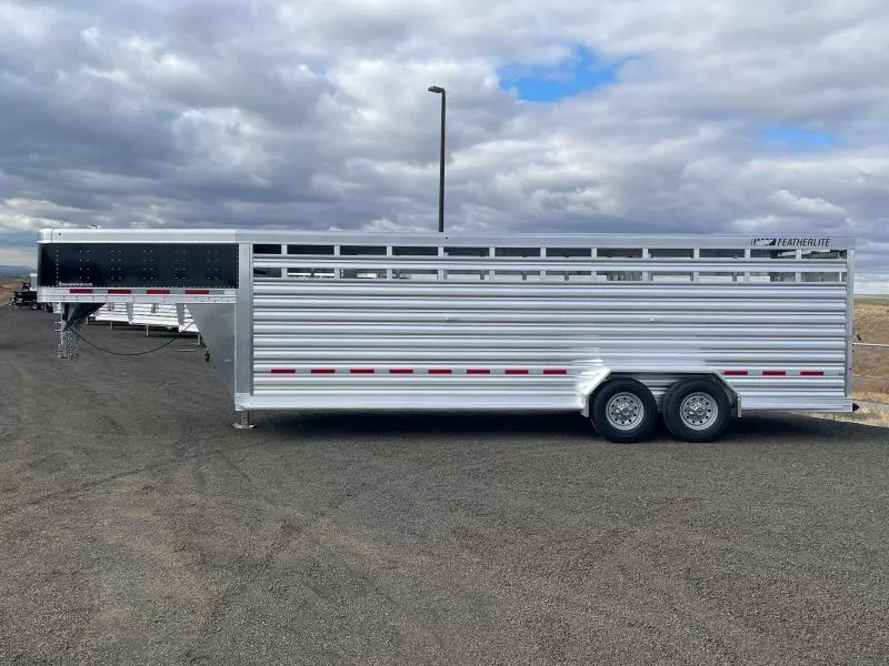 new Stock / Stock Combo Trailers Featherlite  for sale, in Walla Walla, WA Thumbnail 5