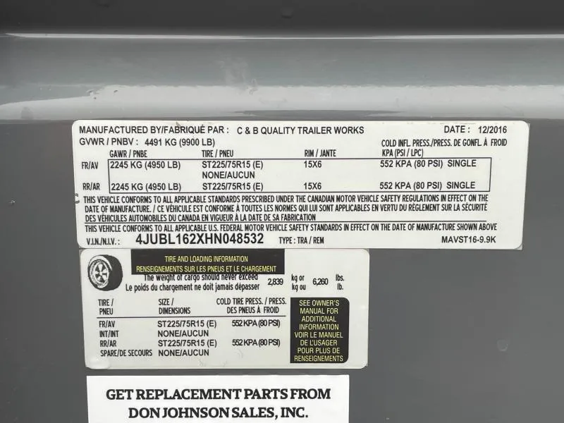 used Horse Trailers C & B Quality Trailers  for sale, in Walla Walla, WA Thumbnail 4