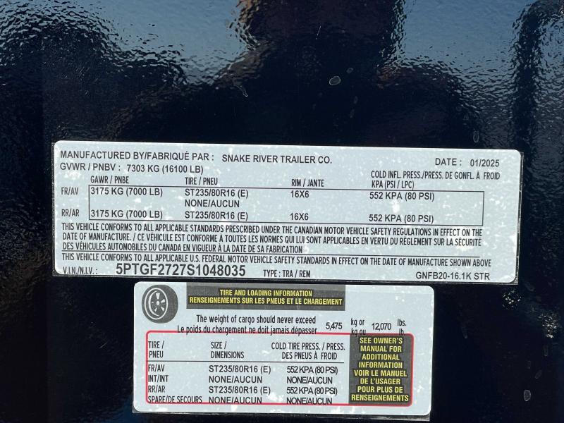 new Equipment / Flatbed Trailers Snake River  for sale, in Walla Walla, WA Thumbnail 19