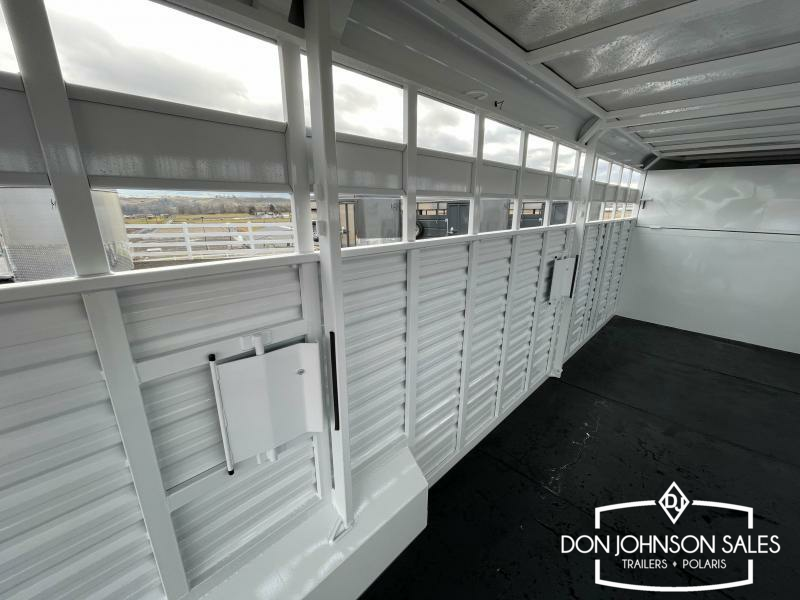 Trails West Hotshot GN 7' 6" X 24' Open Stock Trailer 