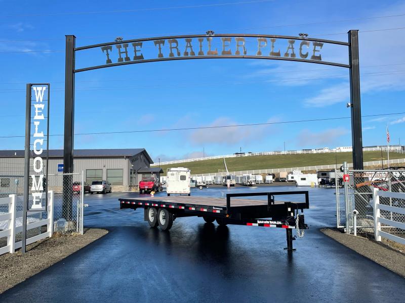 2023 Snake River Deck Over Equipment 24'-14K Straight Deck BP w/ Ramps