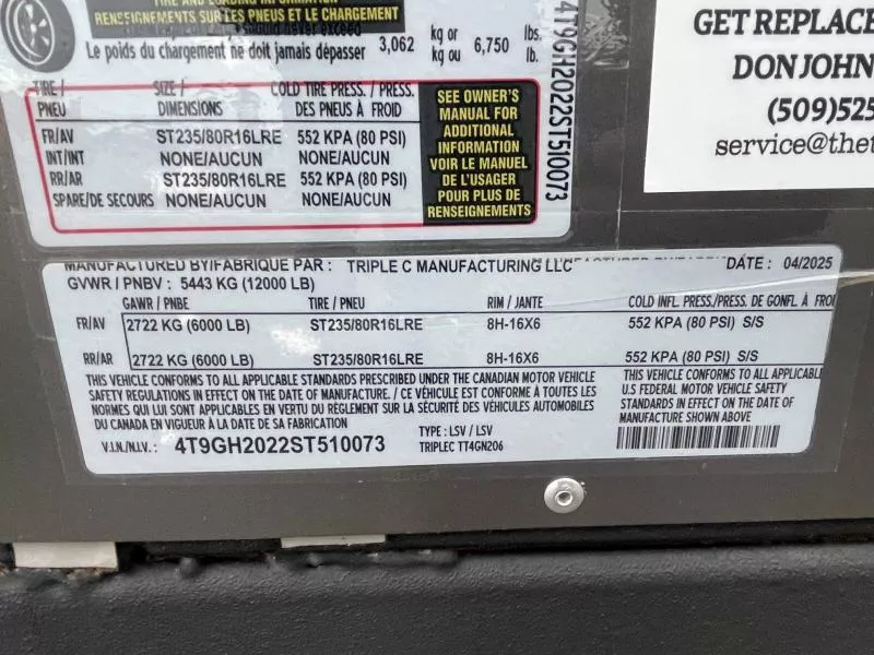 used Horse Trailers Charmac Trailers  for sale, in Walla Walla, WA Thumbnail 30