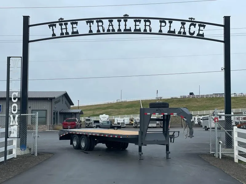 2026 Snake River GNFB25-20K DT Flatbed Trailer