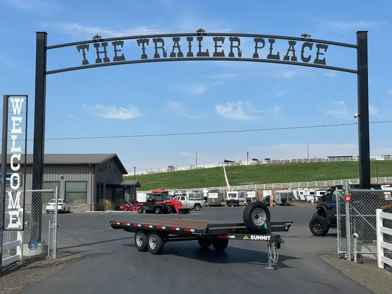 2025 Summit Cascade Series Deckover 18' Flatbed BP