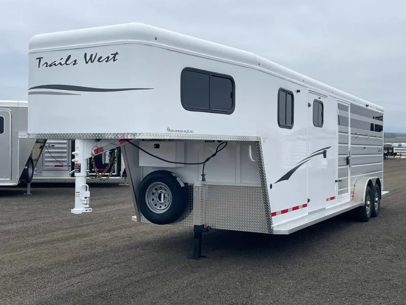 new Stock / Stock Combo Trailers Trails West Manufacturing  for sale, in Walla Walla, WA Thumbnail 2