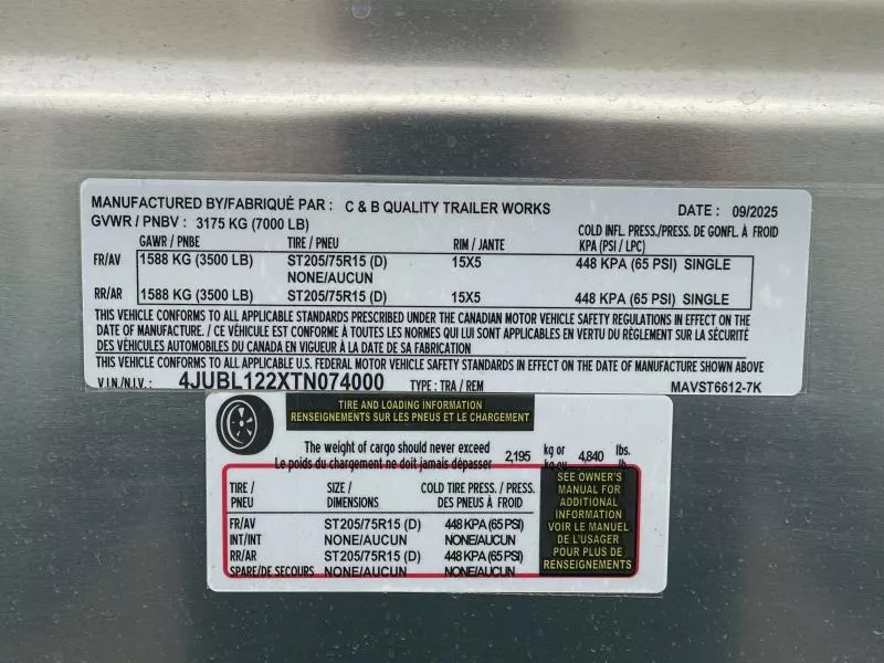 new Stock / Stock Combo Trailers C & B Quality Trailers  for sale, in Walla Walla, WA Thumbnail 17