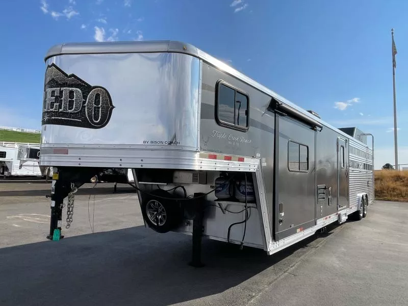 used Stock / Stock Combo Trailers Bison Trailers  for sale, in Walla Walla, WA Thumbnail 3