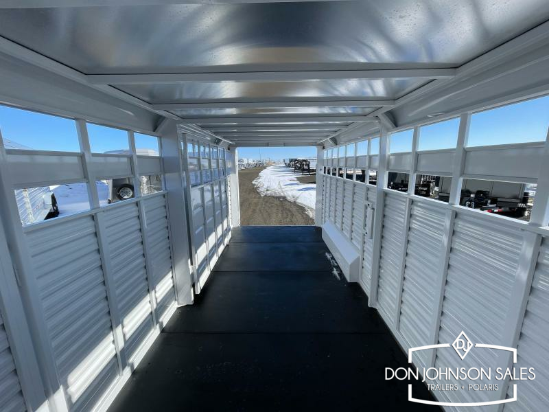 Trails West Hotshot GN 7' 6" X 20' Open Stock Trailer 