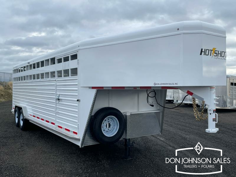 Trails West Hotshot GN 7' 6" X 24' Open Stock Trailer 