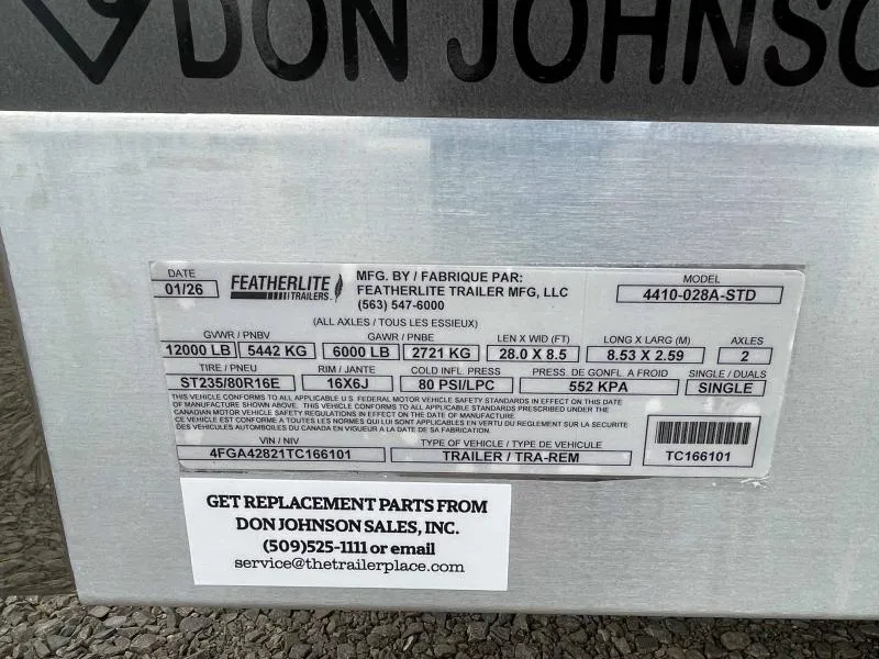 new Car Haulers / Racing Trailers Featherlite  for sale, in Walla Walla, WA Thumbnail 31