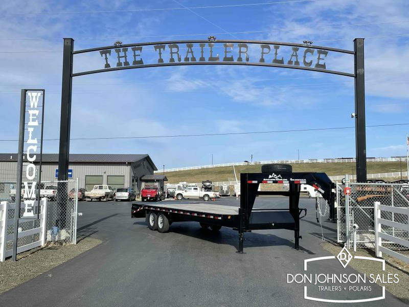 2023 Snake River GNFB 25' 14K Beavertail Flatbed Trailer 2023 Snake River GNFB 25' 14K Beavertail Flatbed Trailer