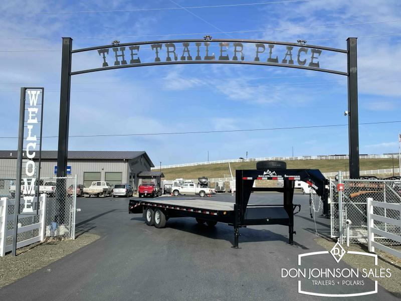 2023 Snake River GNFB 25' 14K Beavertail Flatbed Trailer 1688680200