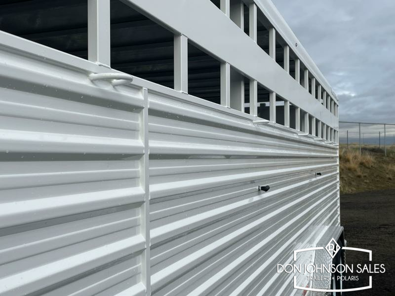 Trails West Hotshot GN 7' 6" X 24' Open Stock Trailer 