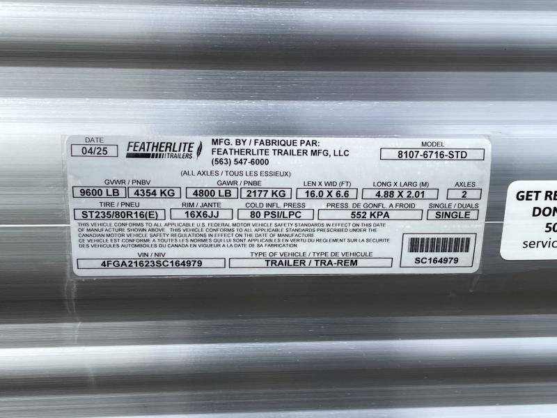 new Stock / Stock Combo Trailers Featherlite  for sale, in Walla Walla, WA Thumbnail 23