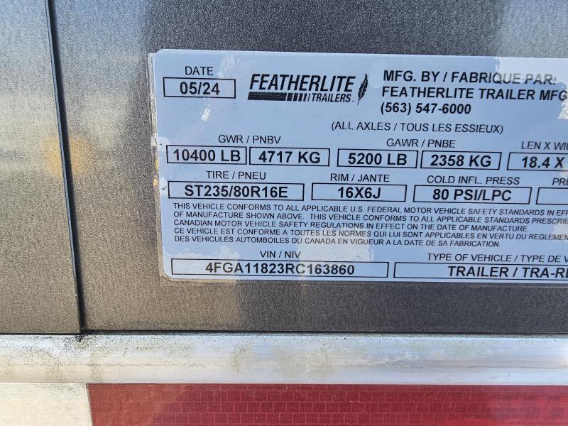 new Horse Trailers Featherlite  for sale, in Walla Walla, WA Thumbnail 15